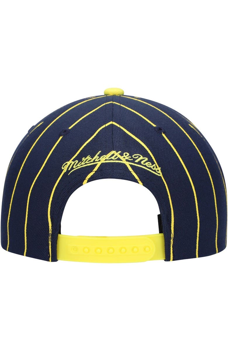 Mitchell & Ness Men's Mitchell & Ness Navy Nashville SC Team Pin Snapback Hat, Alternate, color, Navy