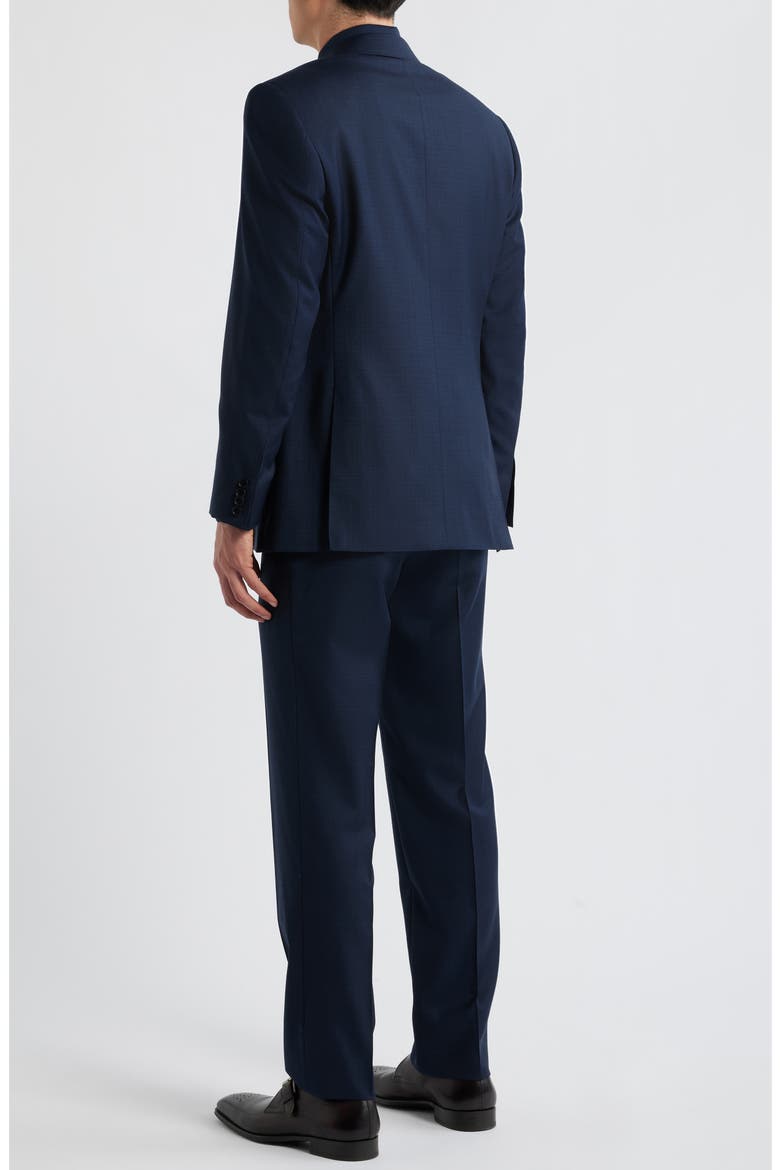 Siena Regular Fit Navy Slub Wool Suit, Alternate, color, NAVY