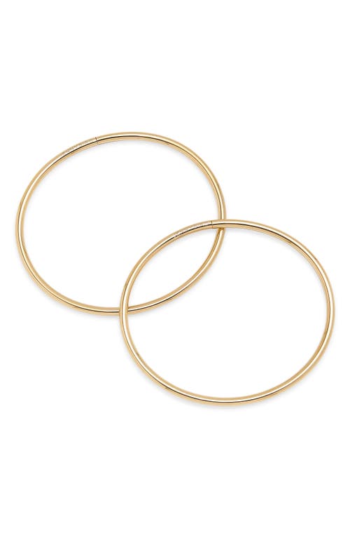 Jenny Bird Dane Set Of 2 Bangles In Gold