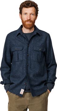 Aubin Ravendale Wool Shirt