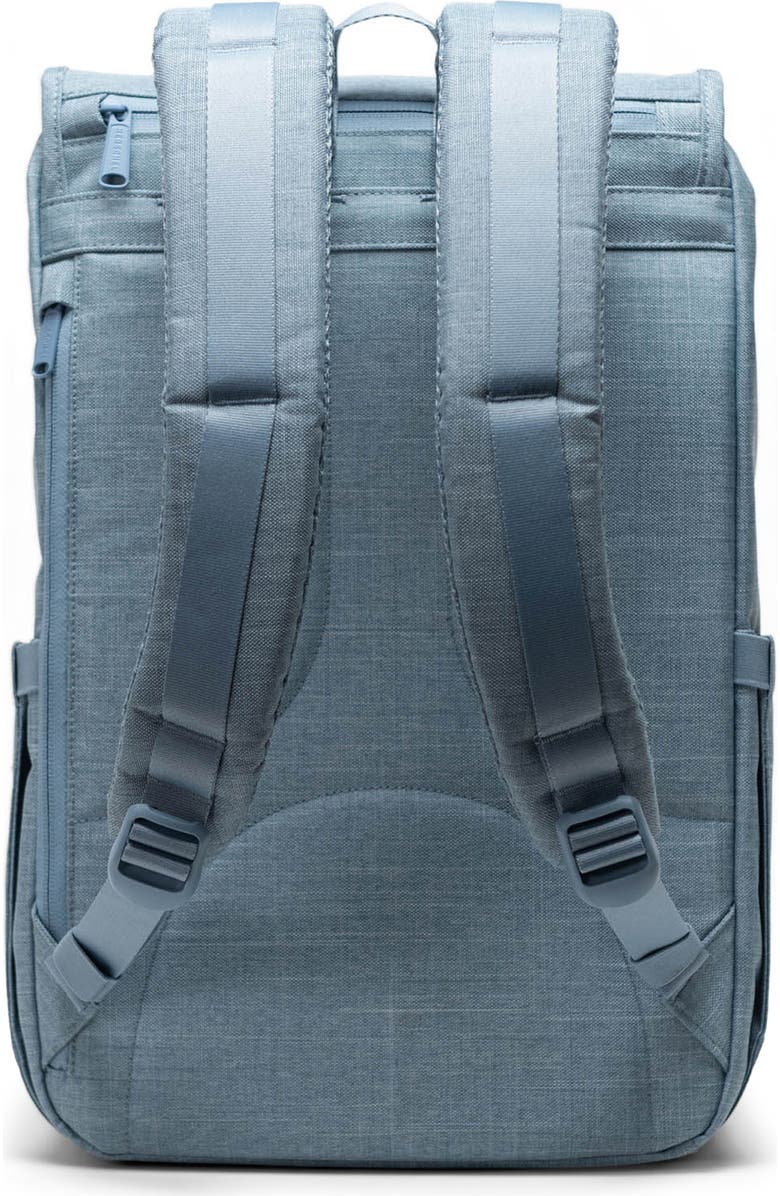 Herschel Supply Co. Little America Backpack, Alternate, color, Ashley Blue Crosshatch