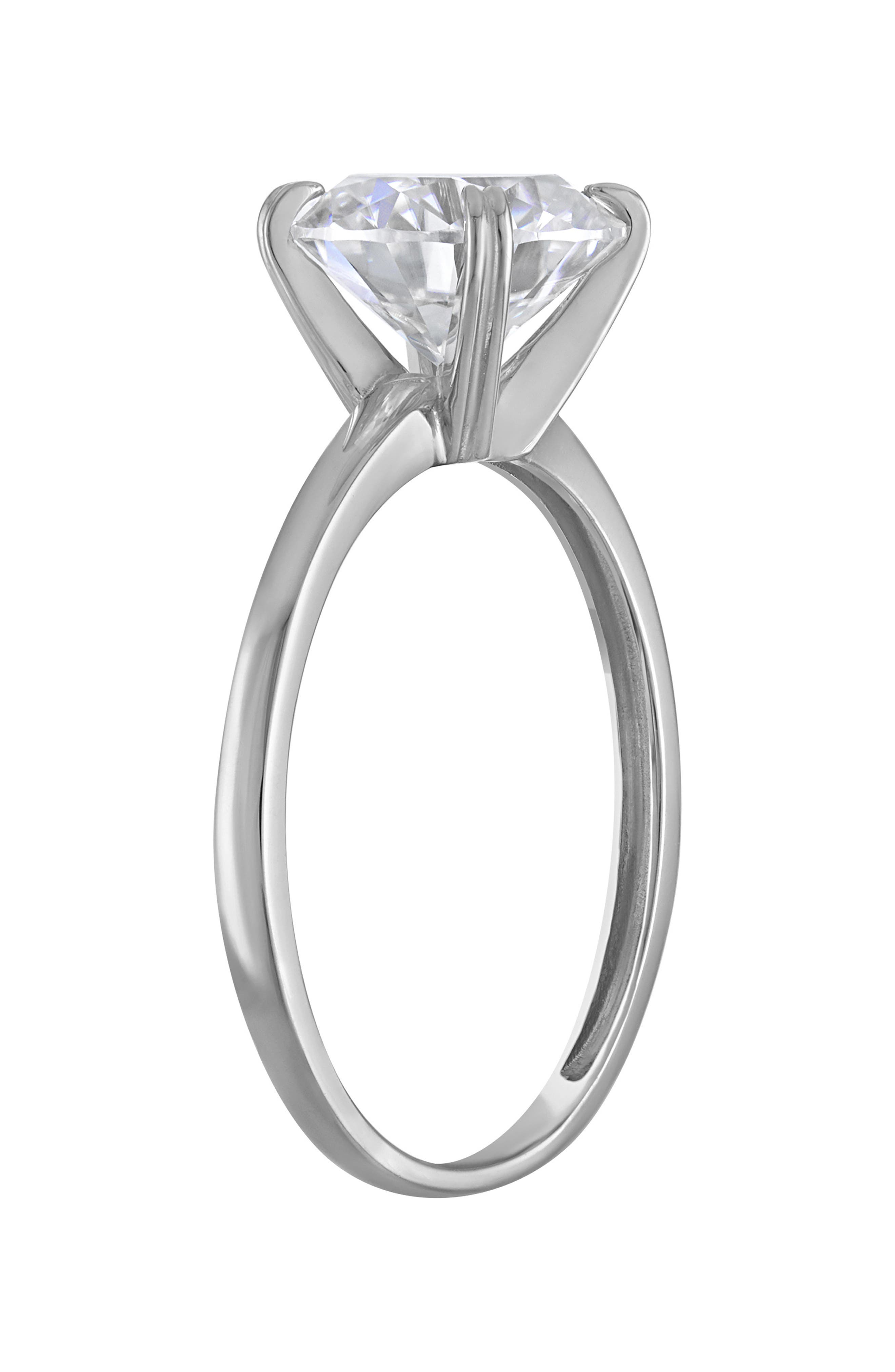 FZN Lab Grown Moissanite Solitaire Ring (Women) | Nordstromrack