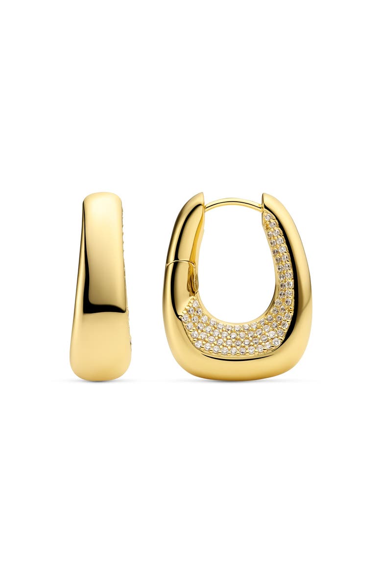 Earrings Borsa, Main, color, 18K Gold Plated