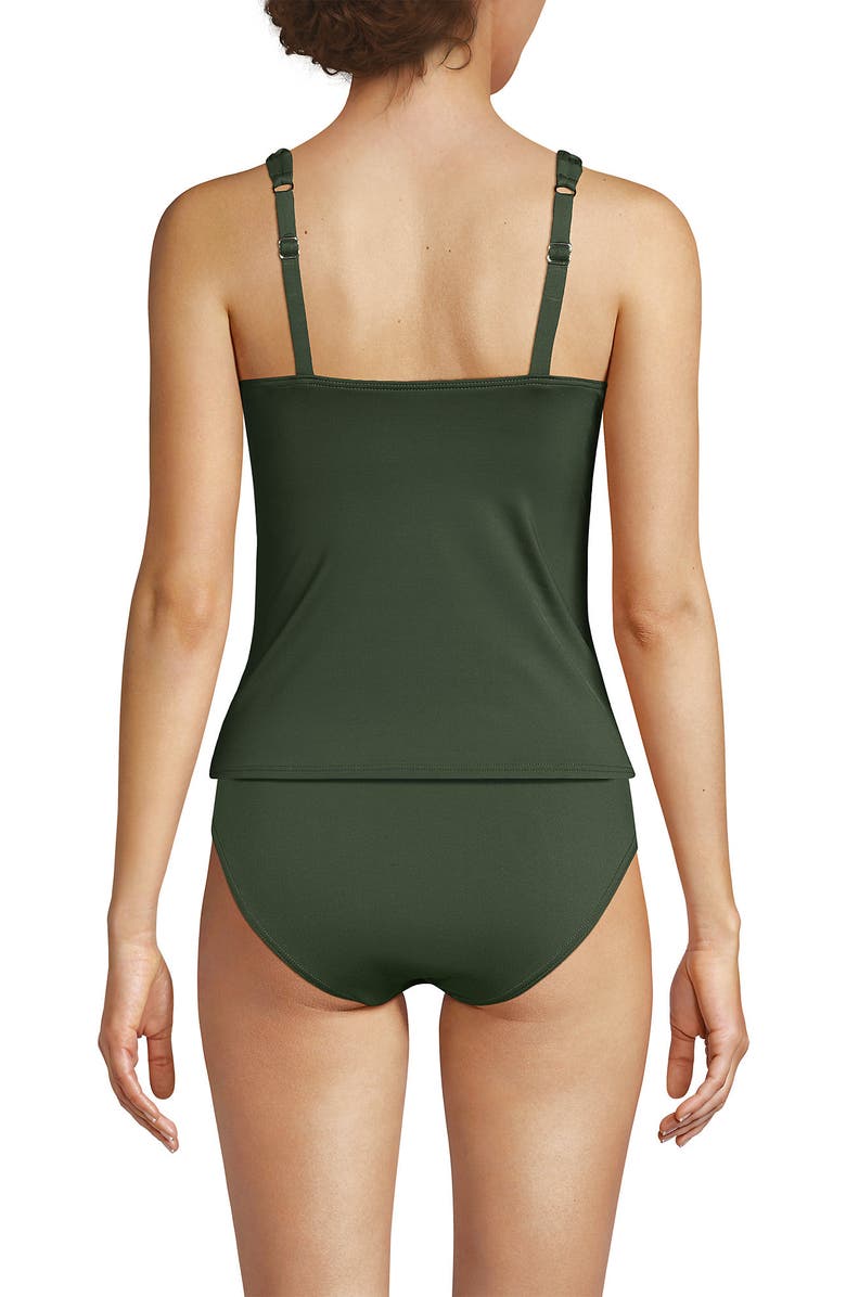 Lands' End Macrame Tankini Top, Alternate, color, 
