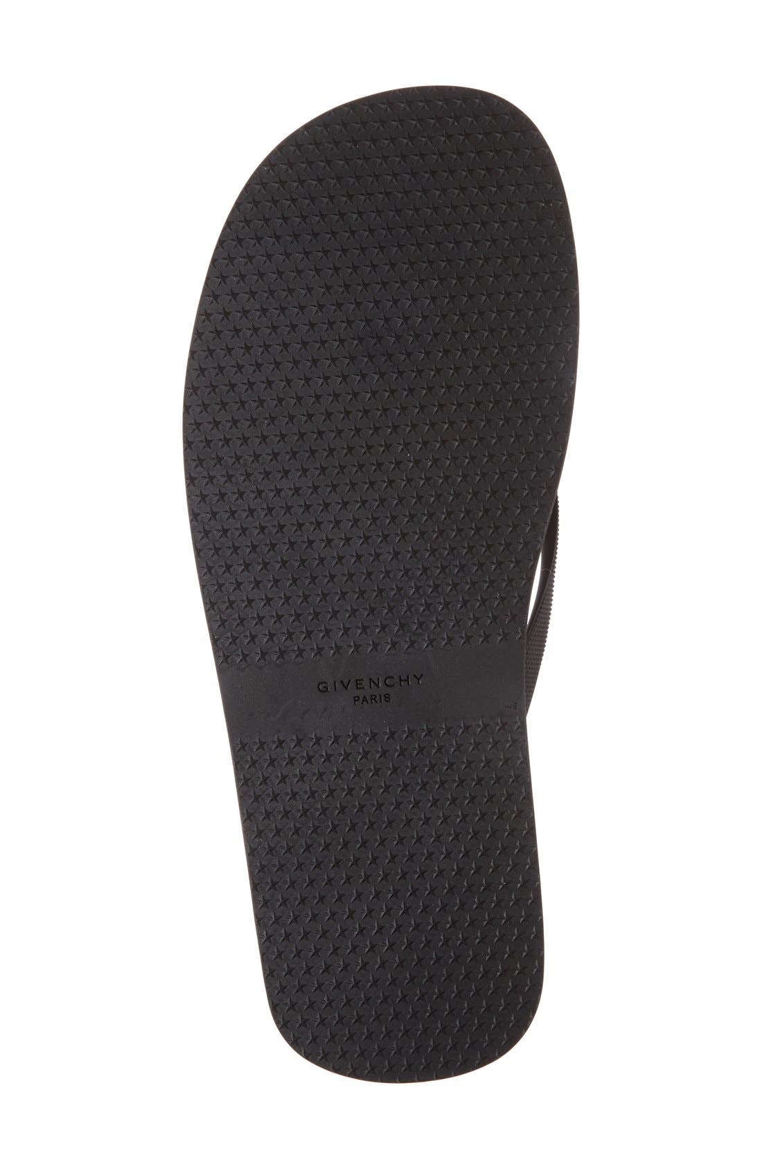 Givenchy Monkey Print Flip Flop, Alternate, color, 