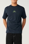 Rip Curl Pill Icon Embroidered Logo T-Shirt