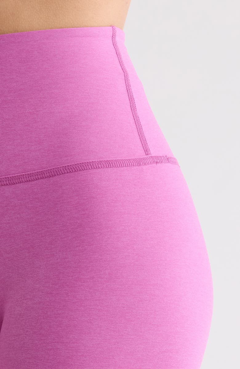 Beyond Yoga High Waist Capris, Alternate, color, Sunset Violet Heathe