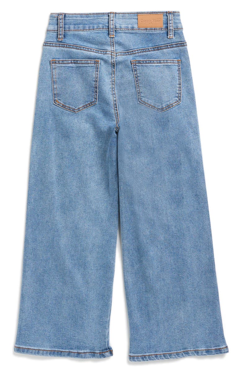 GOGO STAR Kids' Rhinestone Straight Leg Jeans, Alternate, color,