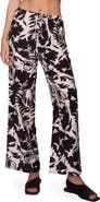 MELLODAY Floral Print Ankle Pants