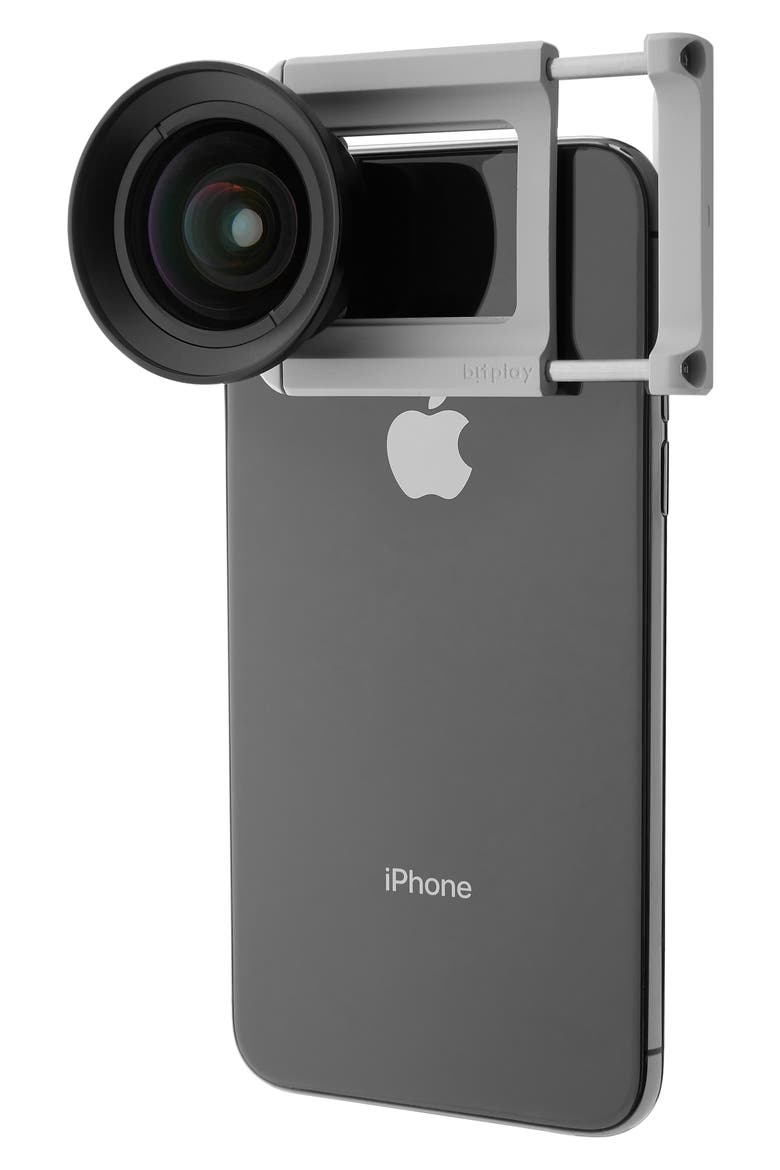 AllClip Lens Holder + Premium HD Wide Angle Lens, Alternate, color, SILVER