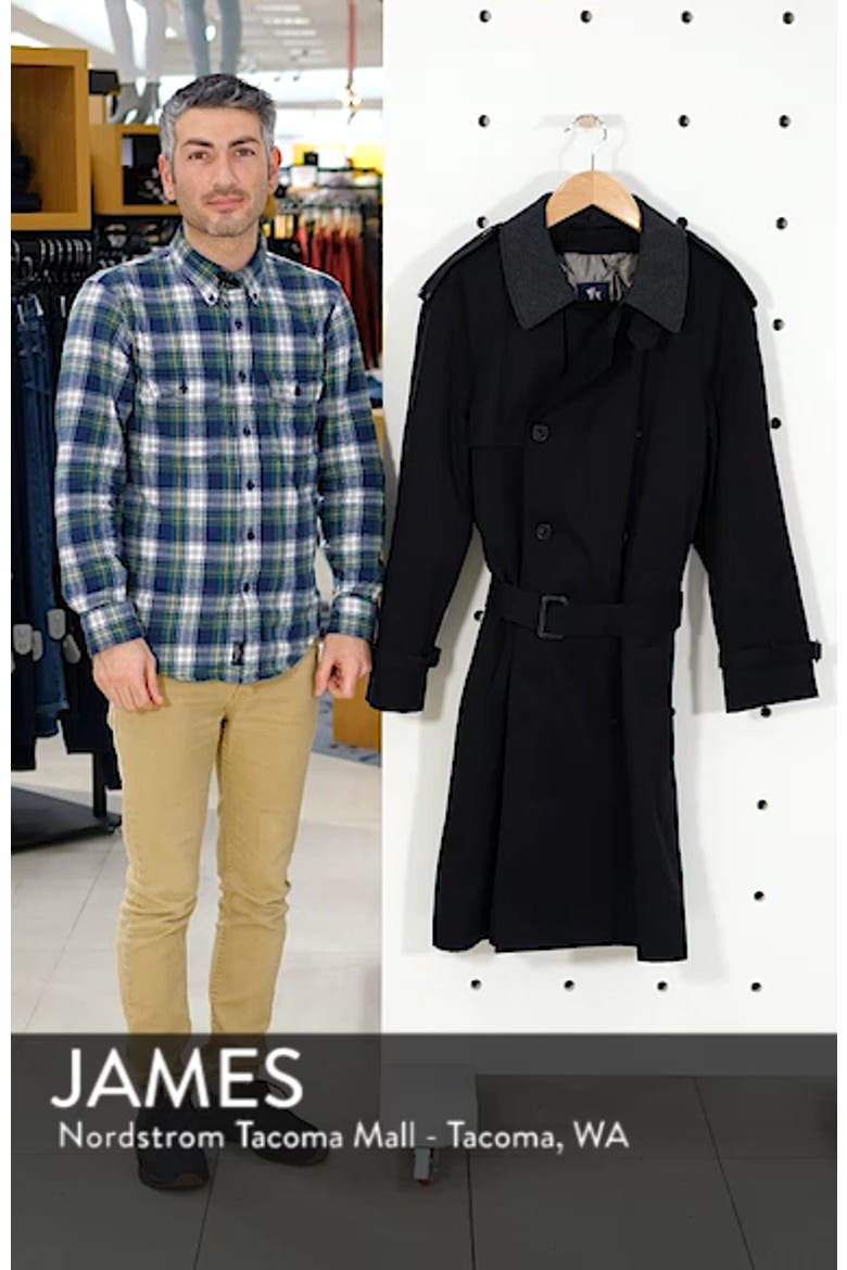 Barrington Classic Fit Cotton Blend Trench Coat video