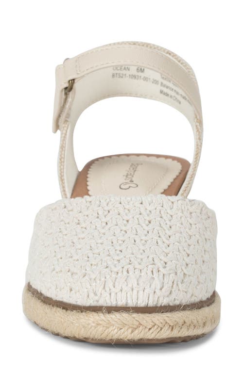 Baretraps Ocean Espadrille Wedge Sandal In Natural