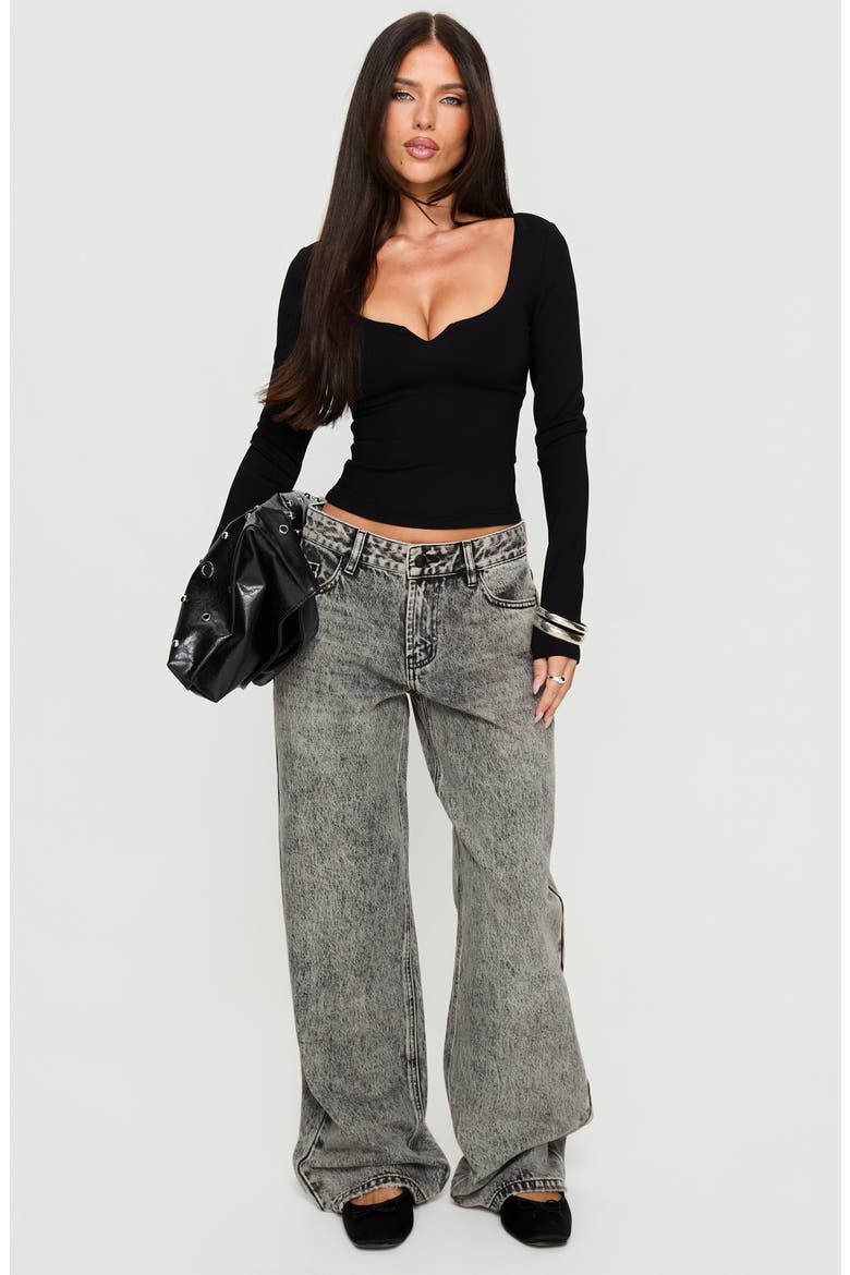 Evangelene Crop Top, Alternate, color, BLACK