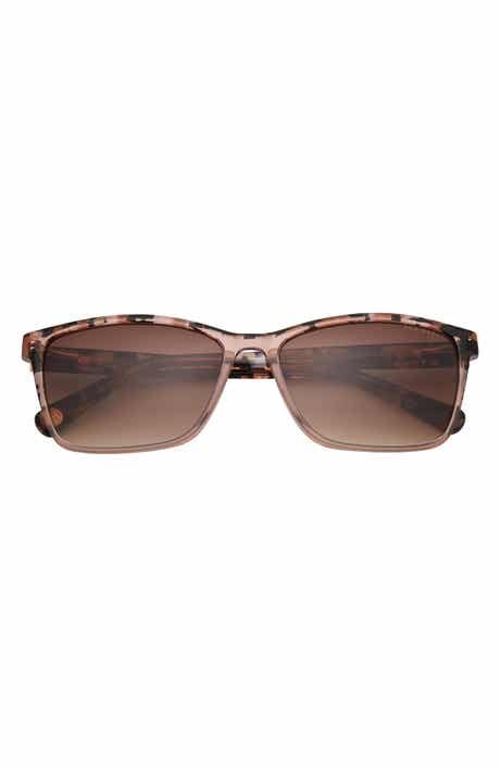 Ted Baker 57mm Rectangle Sunglasses