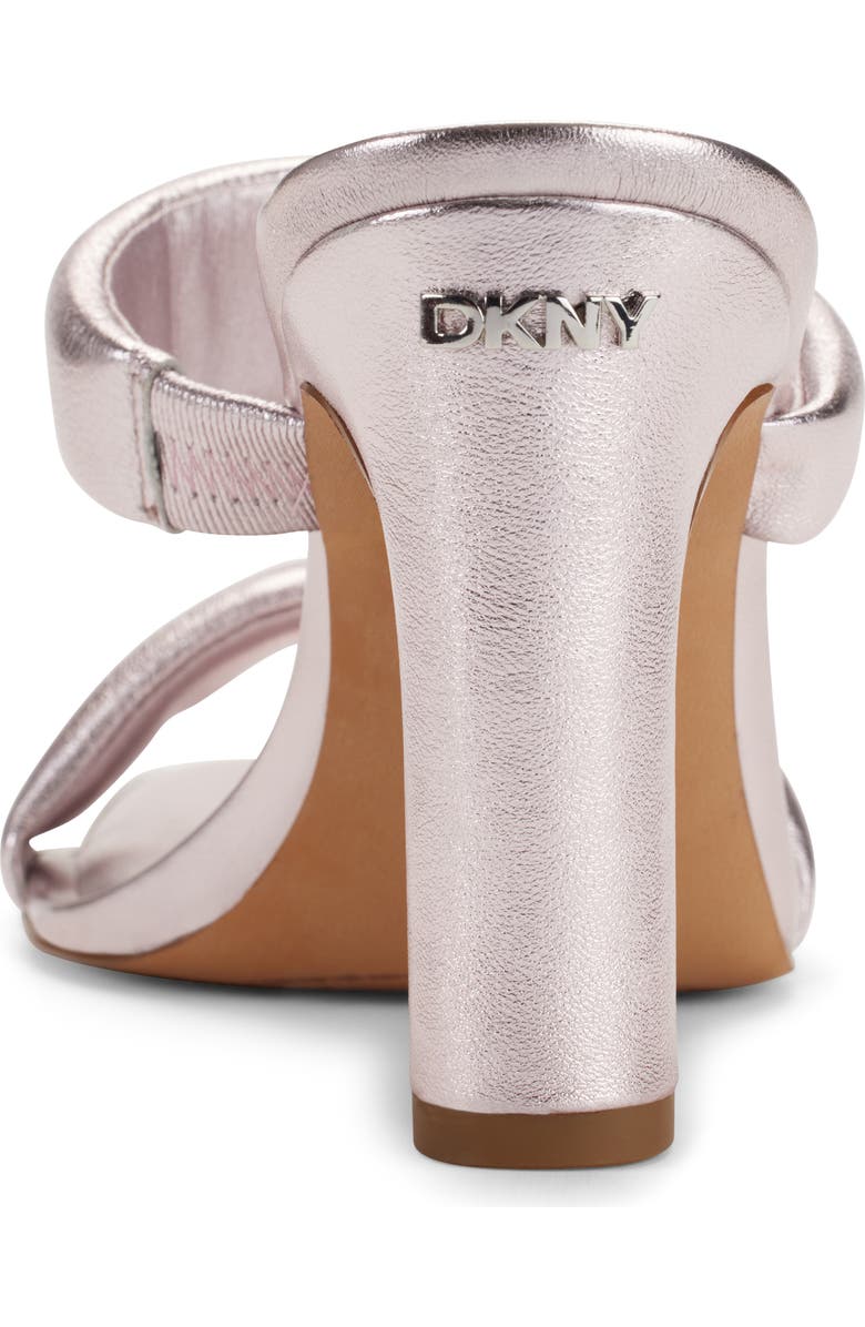 DKNY Metallic Sandal, Alternate, color, Dusty Rose
