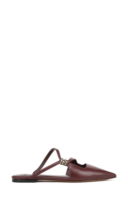 Vince Gilia Pointed Toe Flat In Red