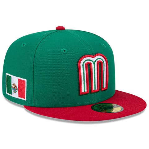 Men's New Era  Green/Red Mexico Baseball 2026 World Baseball Classic 59FIFTY Fitted Hat
