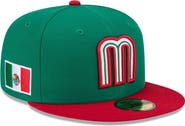 New Era Men's New Era  Green/Red Mexico Baseball 2026 World Baseball Classic 59FIFTY Fitted Hat
