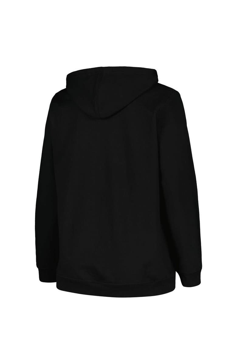 FANATICS Women's Fanatics Branded Black Cincinnati Bengals Plus Size Heart and Soul V-Neck Pullover Hoodie, Alternate, color, 