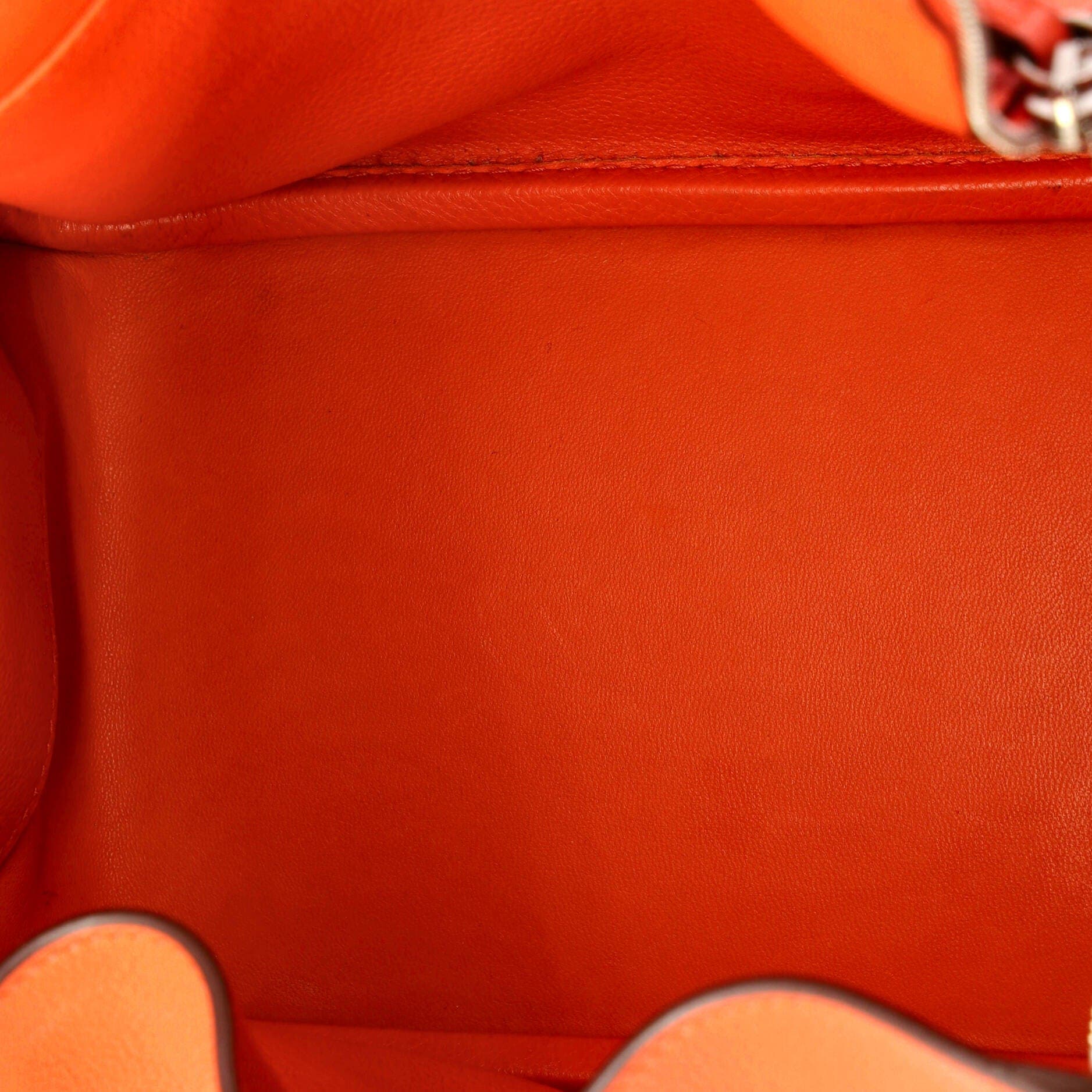 Pre-Owned Hermes Lindy Bag Evercolor 26, Alternate, color, Orange Poppy