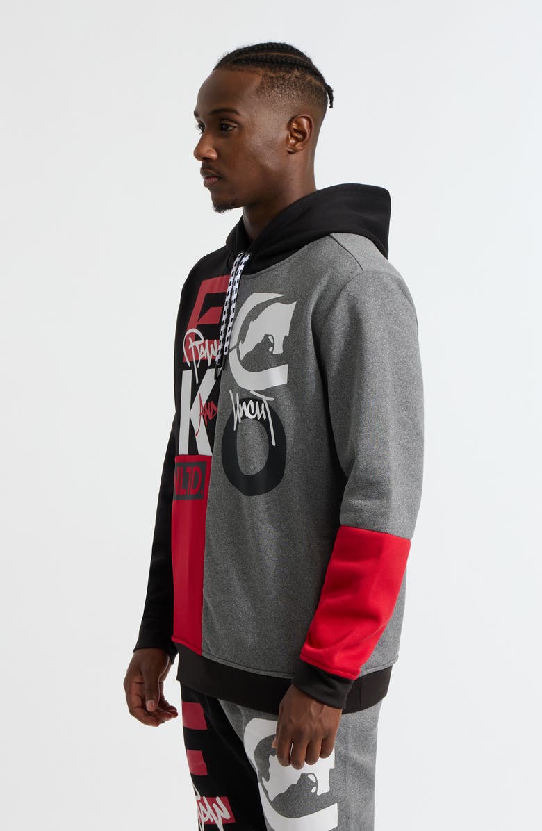Ecko Unltd. Team Up Hoodie, Alternate, color, Grey Marled