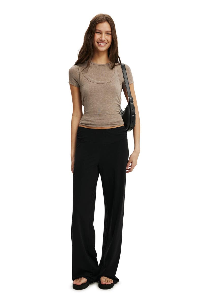 Cotton On Women's Honey Pant, Alternate, color, Black