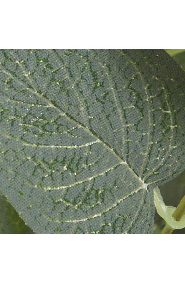 GINGER BIRCH STUDIO Green Faux Foliage Potted Artificial Eucalyptus Tree, Alternate, color, Green