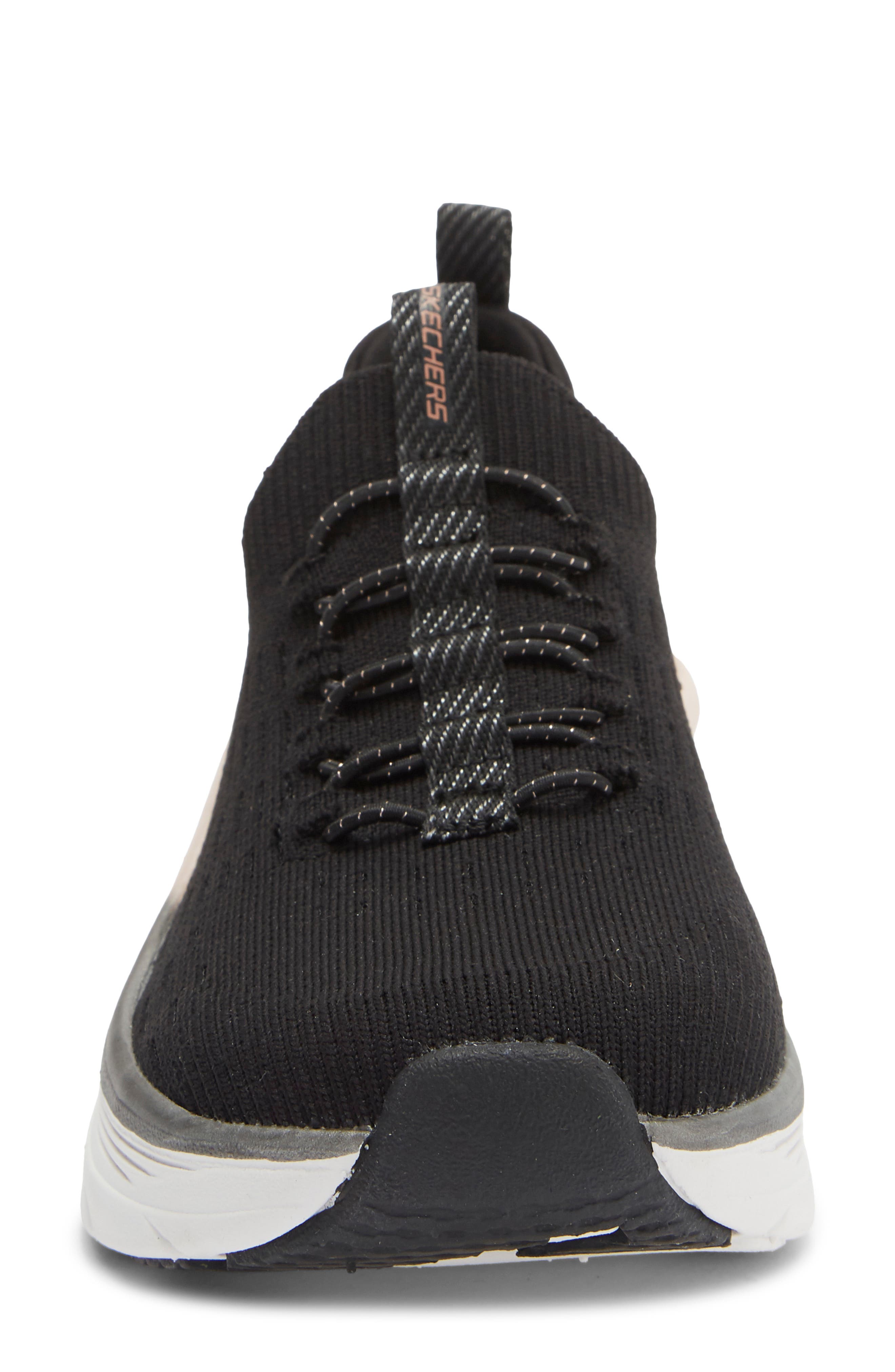 SKECHERS Relaxed Fit D'Lux Walker Sneaker, Alternate, color, Black