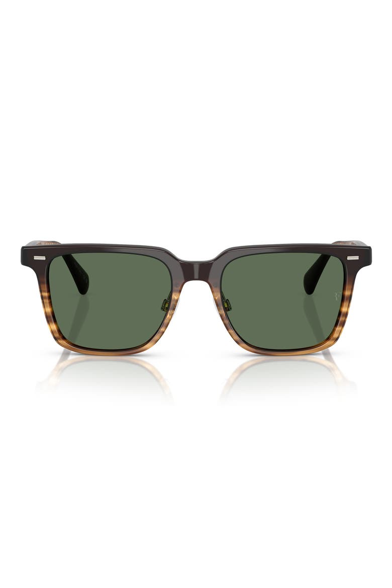 52mm Rectangular Polarized Sunglasses, Main, color, CORTADO/ G-15 POLAR