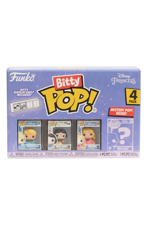 x Disney Mystery 4-Pack Bitty POP! Disney Princess Figurines