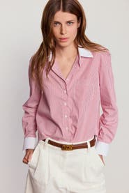 The Shirt by Rochelle Behrens The Long Sleeve Boxy Crop