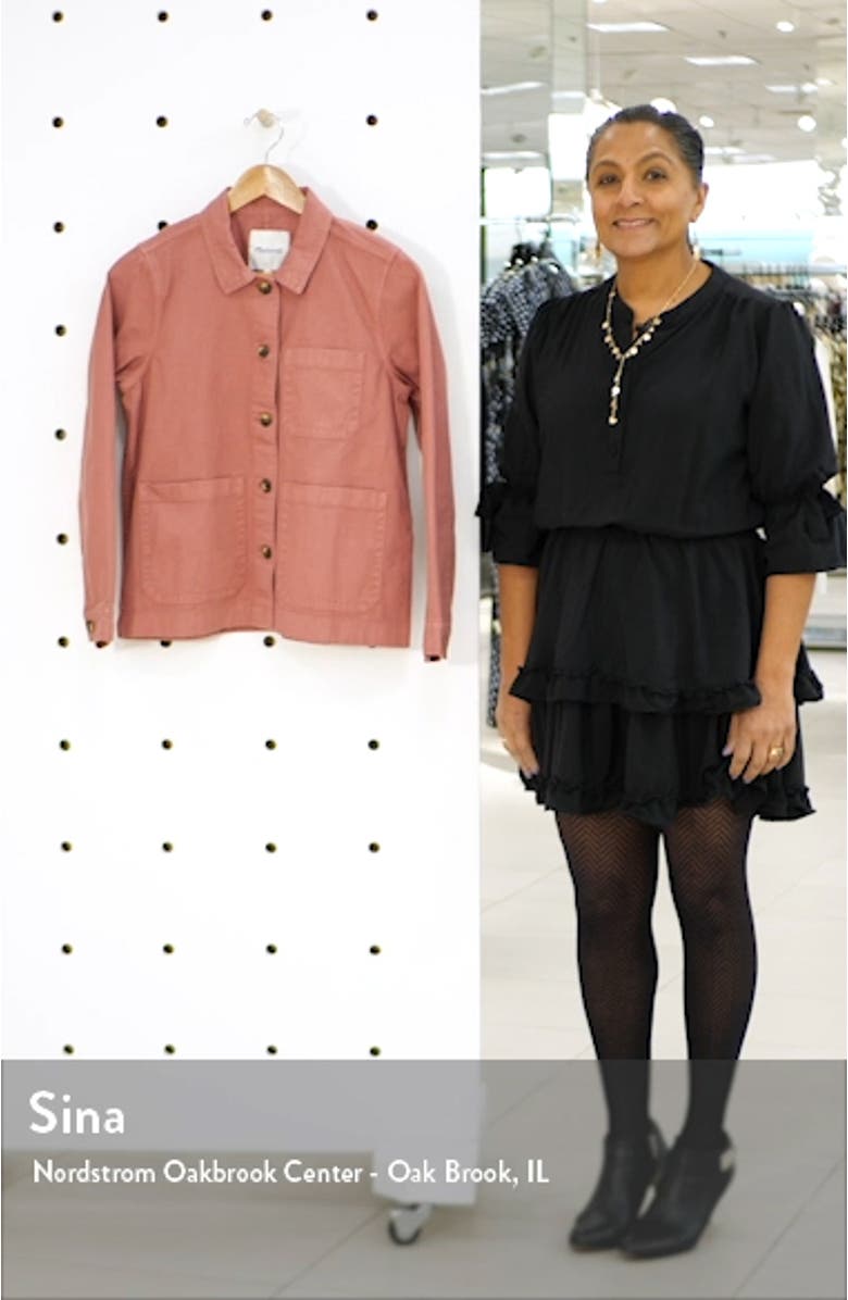 Garment Dyed Ashwood Chore Coat, sales video thumbnail