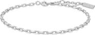 ANIA HAIE Bezel Cubic Zirconia Station Chain Bracelet