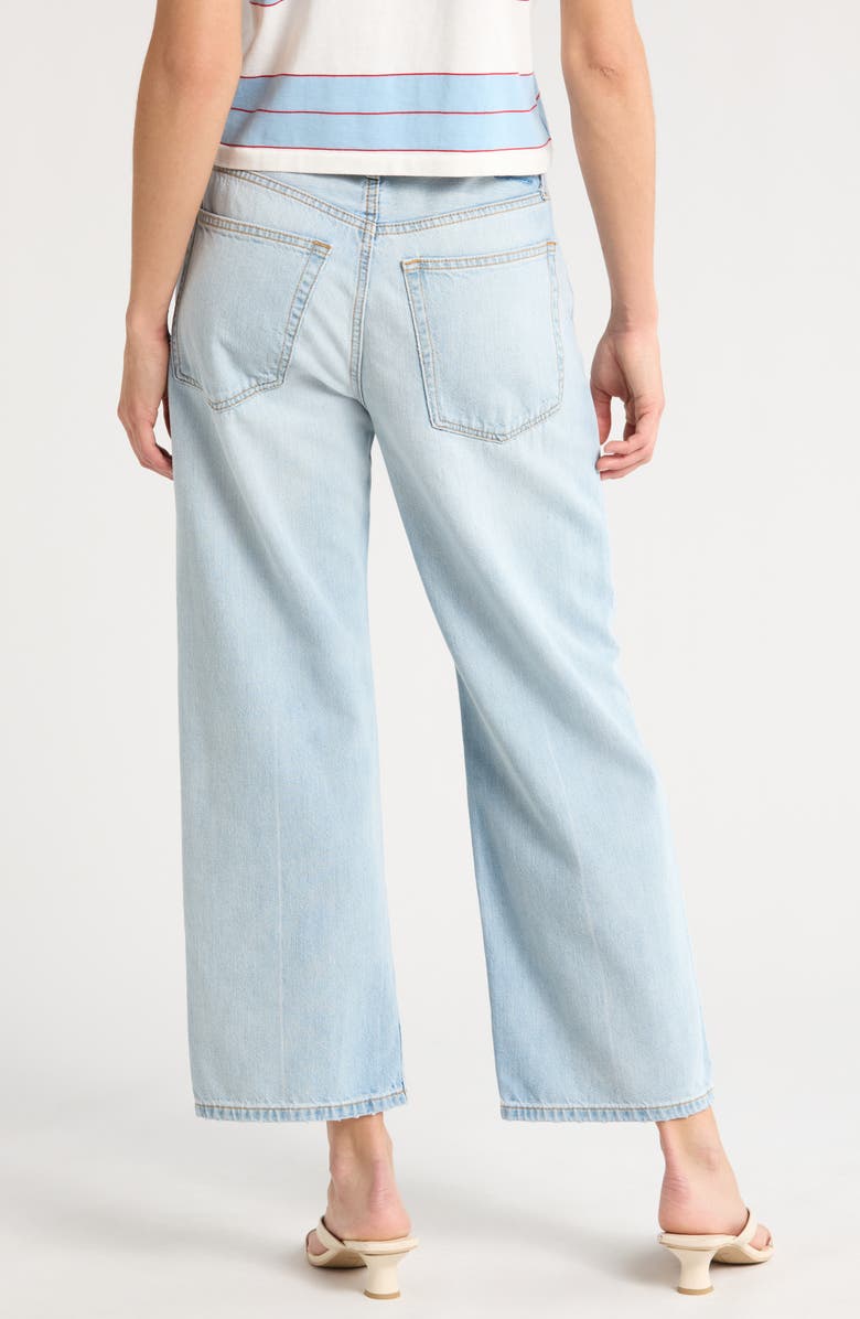 Re/Done Loose Crop Wide Leg Jeans, Alternate, color, Big Sur