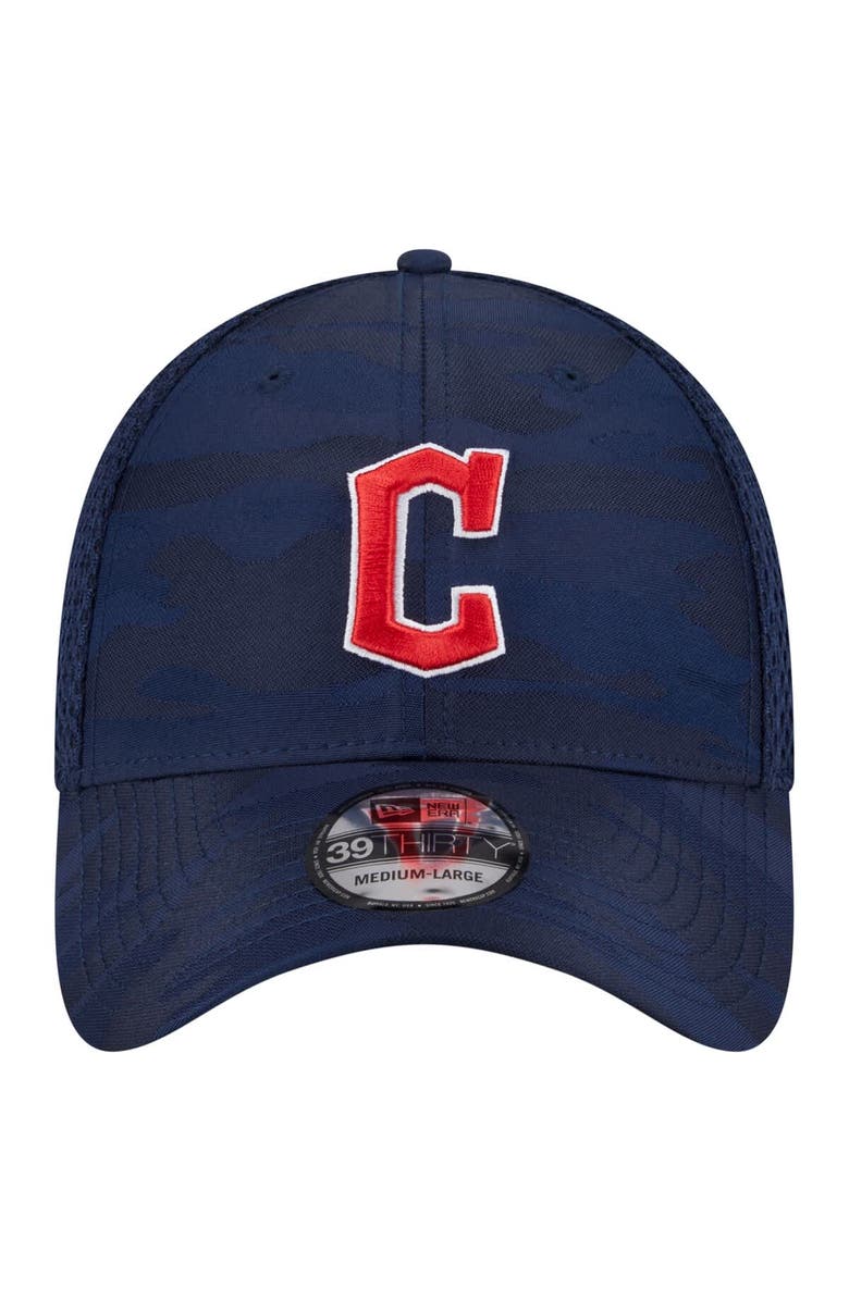 New Era Men's New Era Navy Cleveland Guardians Subtle Camo 39THIRTY Flex Hat, Alternate, color, 