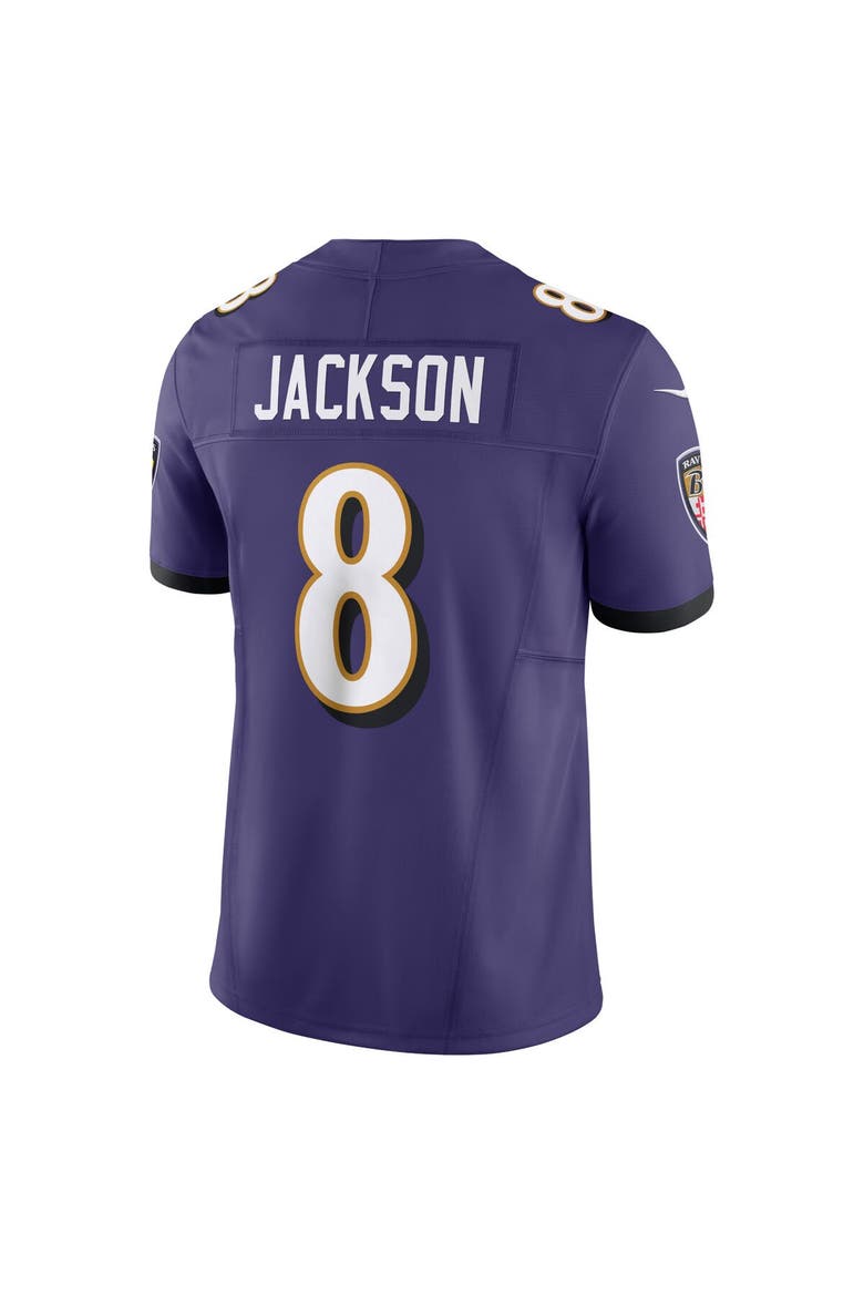Men's Nike Lamar Jackson Purple Baltimore Ravens Vapor F.U.S.E. Limited Jersey, Alternate, color, Purple