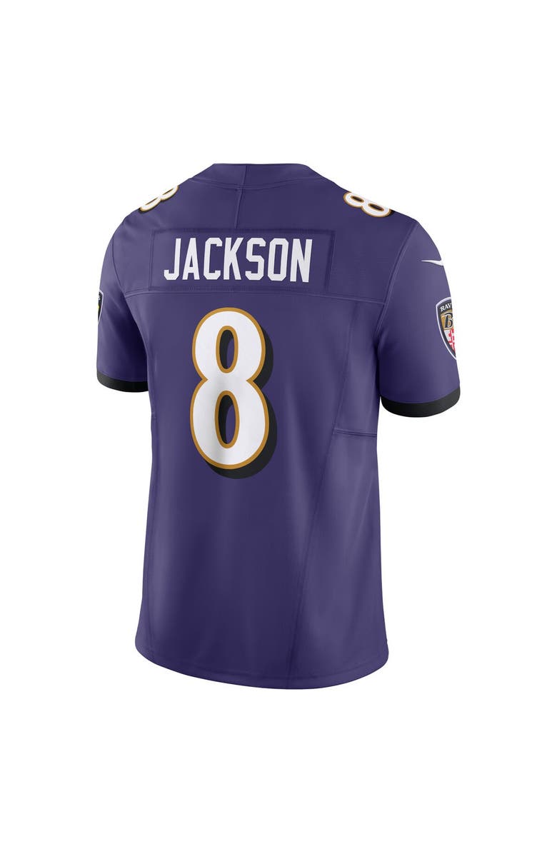 Nike Men's Nike Lamar Jackson Purple Baltimore Ravens Vapor F.U.S.E. Limited Jersey, Alternate, color, Purple