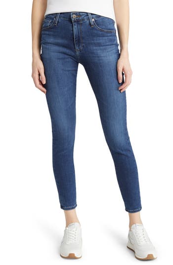 Shop Ag Farrah Skinny Ankle Jeans In Switchback