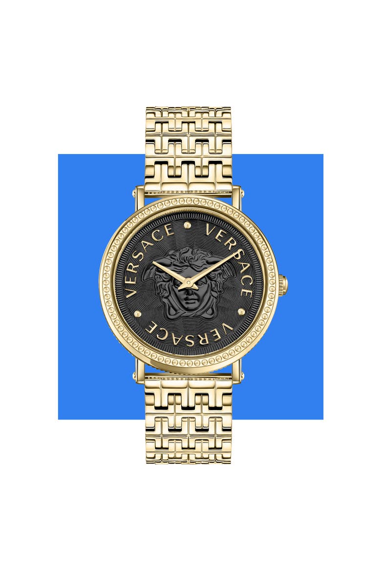 V-Dollar Bracelet Watch, 37mm, Main, color, IP YELLOW GOLD