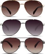 Velvet Eyewear Aviator Small Sunglass Style Box