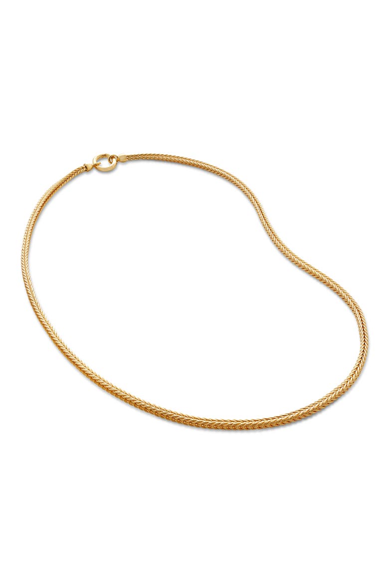 Juno Chain Necklace, Main, color, 18CT GOLD VERMEIL/ SS