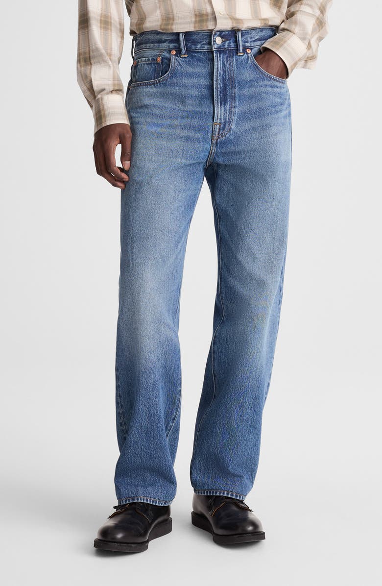 Madewell The 1991 Loose Straight Leg Jeans, Main, color, Talcott Wash