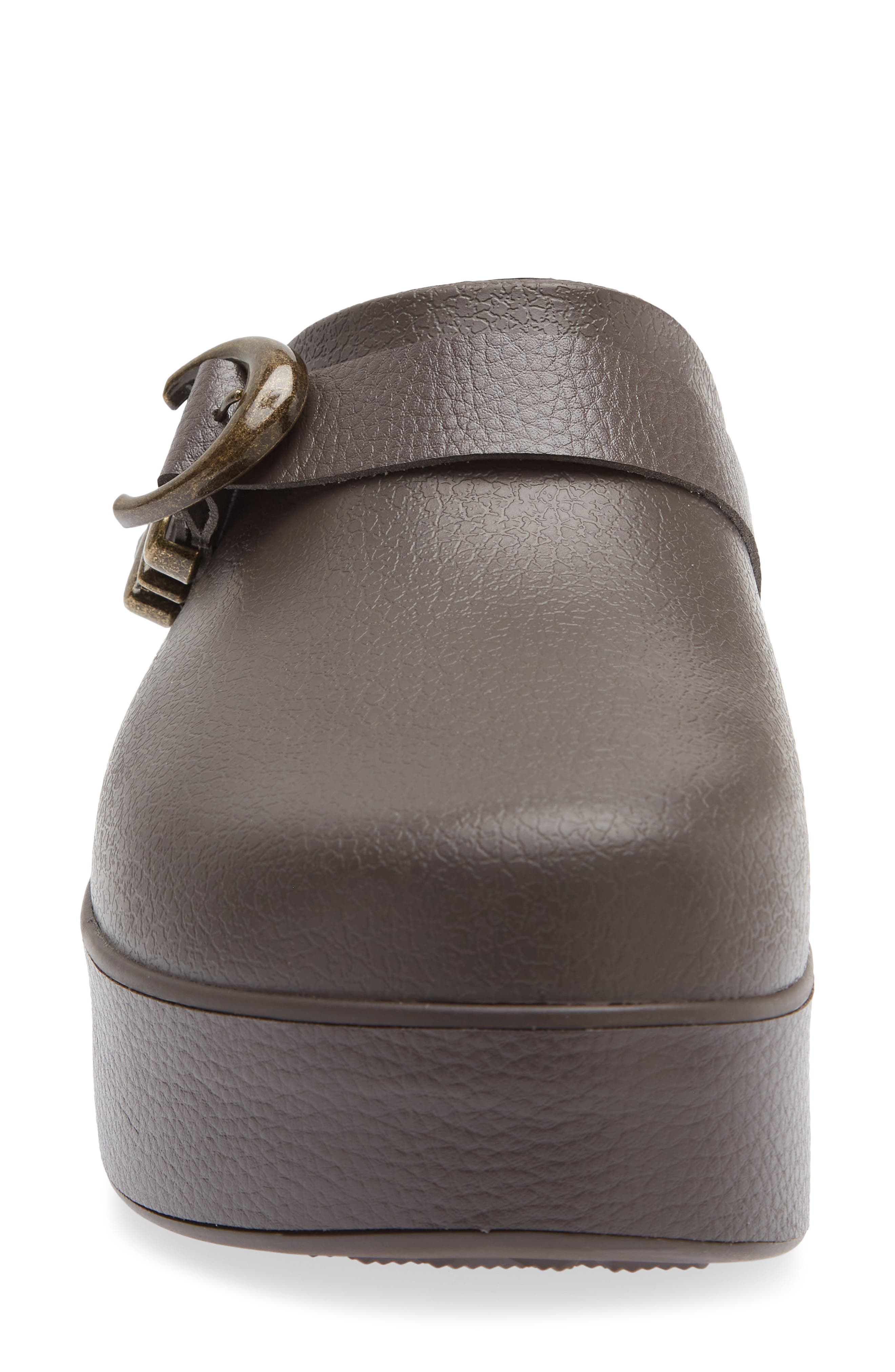 Dylan Boho Buckle Platform Clog, Alternate, color, ESPRESSO