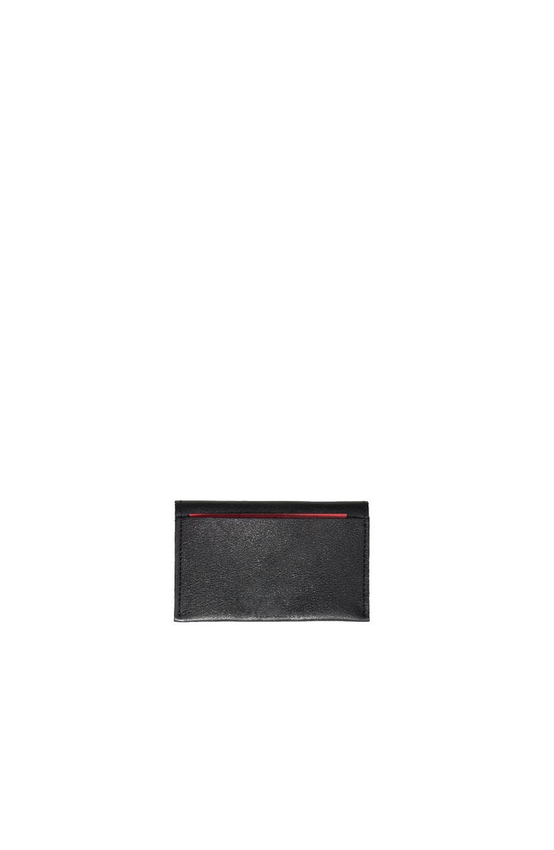Token Leather Card Case, Alternate, color, Black