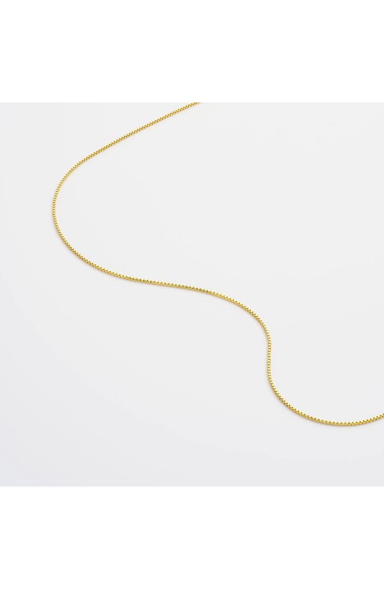 7879 Box Chain Necklace, Alternate, color, Gold 24K