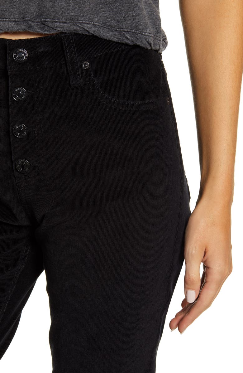 UNIONBAY Zadie High Waist Corduroy Straight Leg Pants, Alternate, color,