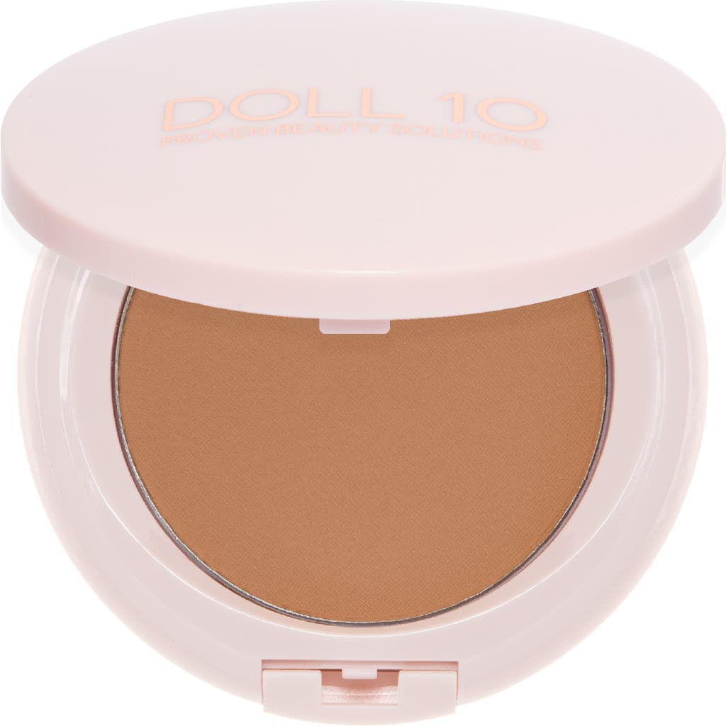 Doll 10 Beauty Tce Super Coverage Talc-free Serum Powder With Ceramides In Tan