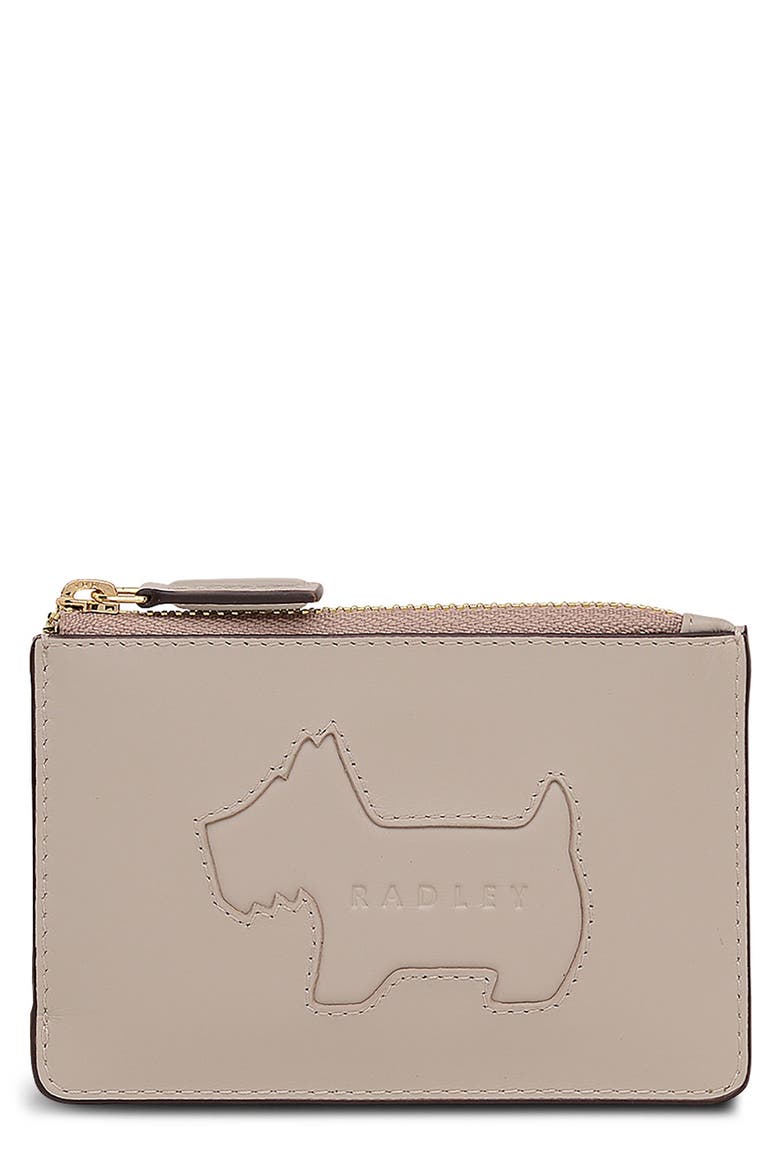 Hadley Lane Small Zip Card Case, Main, color, PORCINI