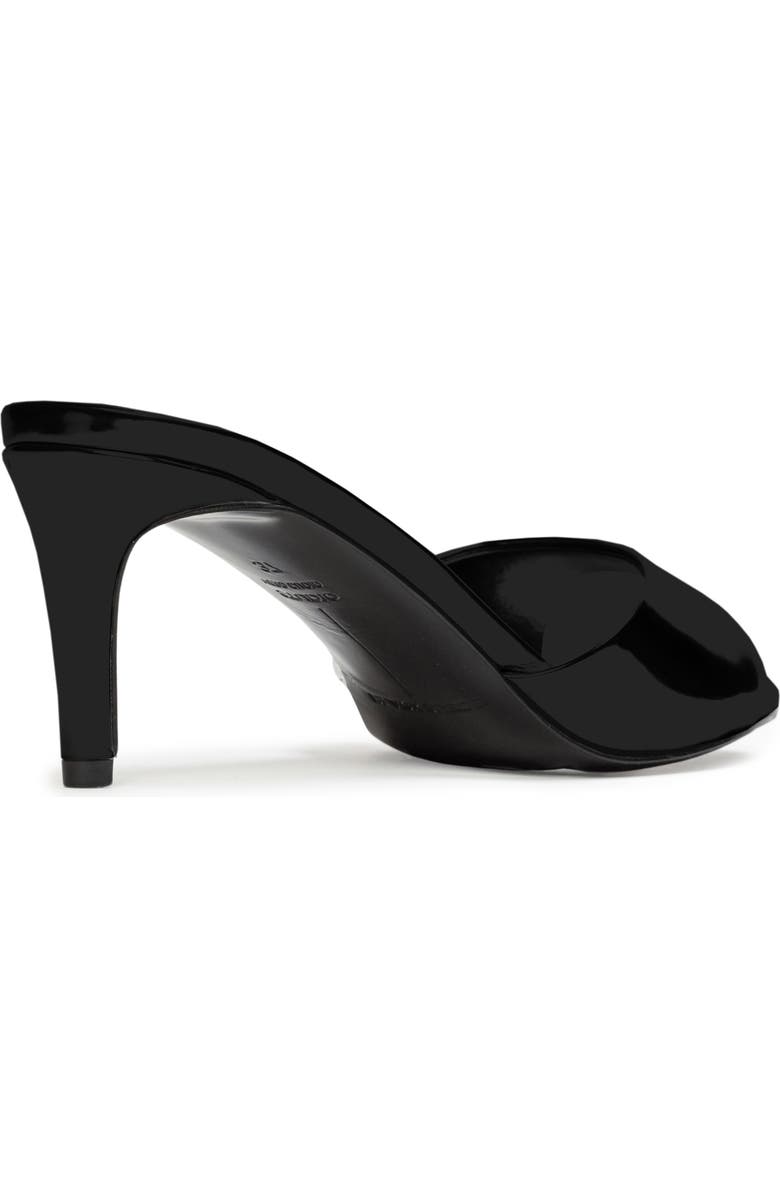 BLACK SUEDE STUDIO Freddie Slide Sandal, Alternate, color, Black Patent