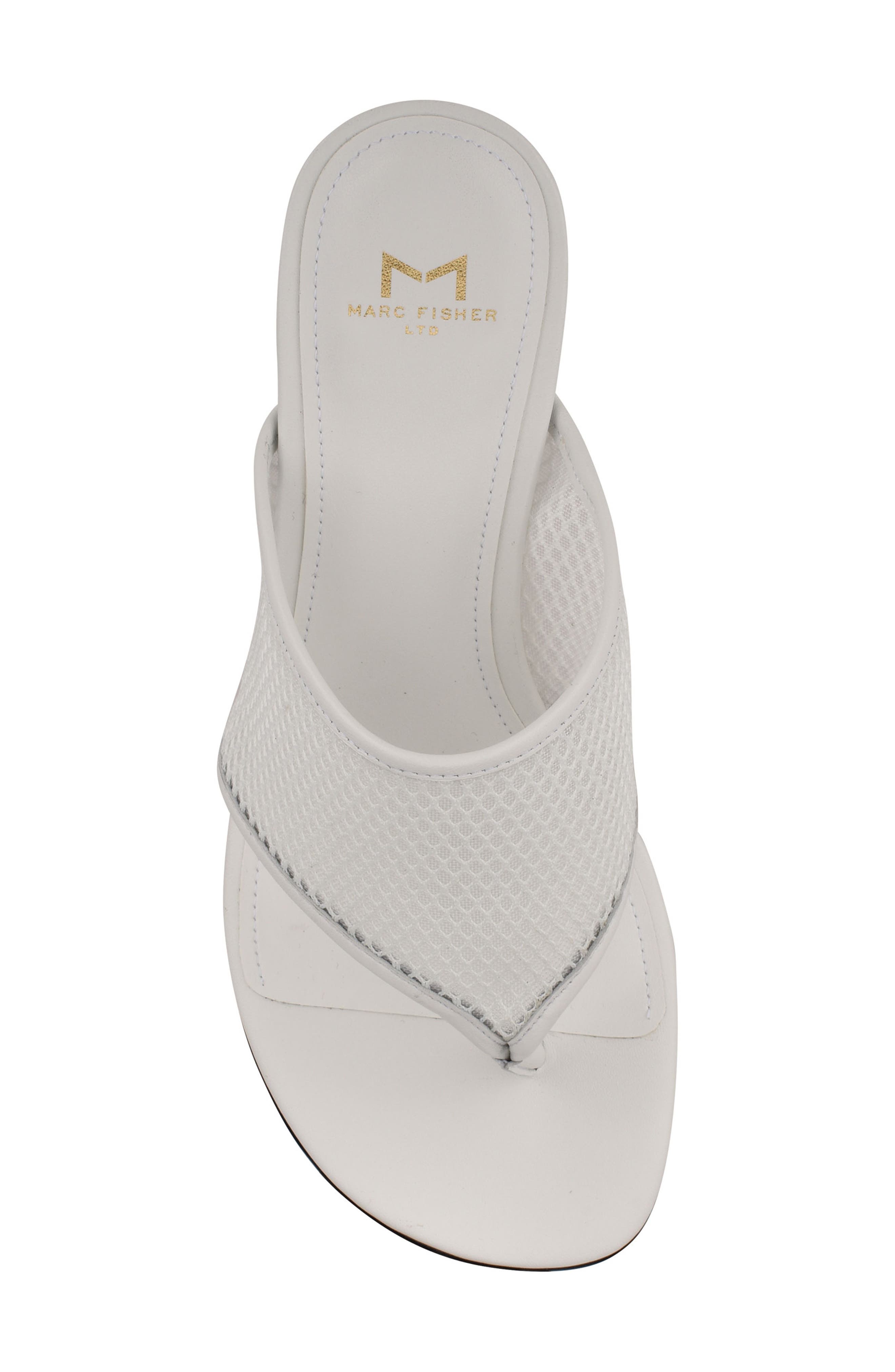 Dallas Slide Sandal, Alternate, color, WHITE/ WHITE